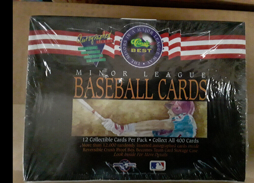 1992 CLASSIC BEST MINOR LEAGUE SEALED BOX - KEN GRIFFEY JR/NOLAN RYAN AUTO?