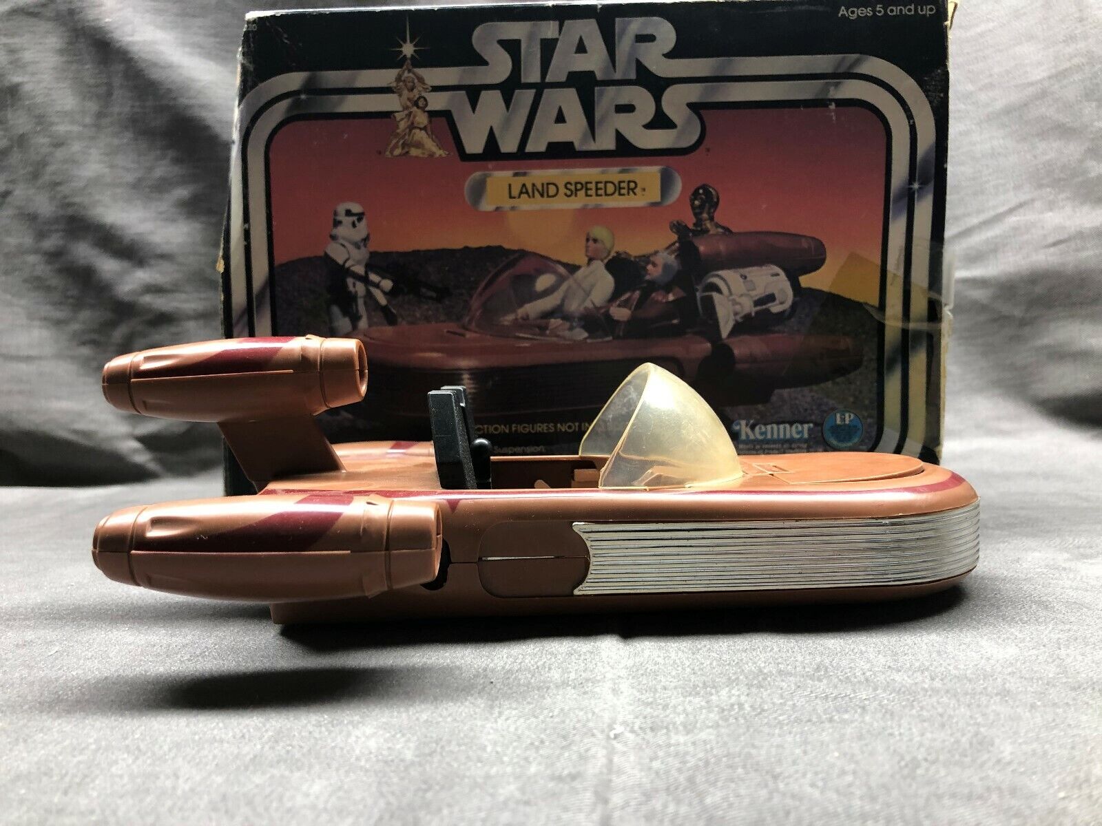 1978 1983 Star Wars Land Speeder with Box Vintage Rare Old Logo