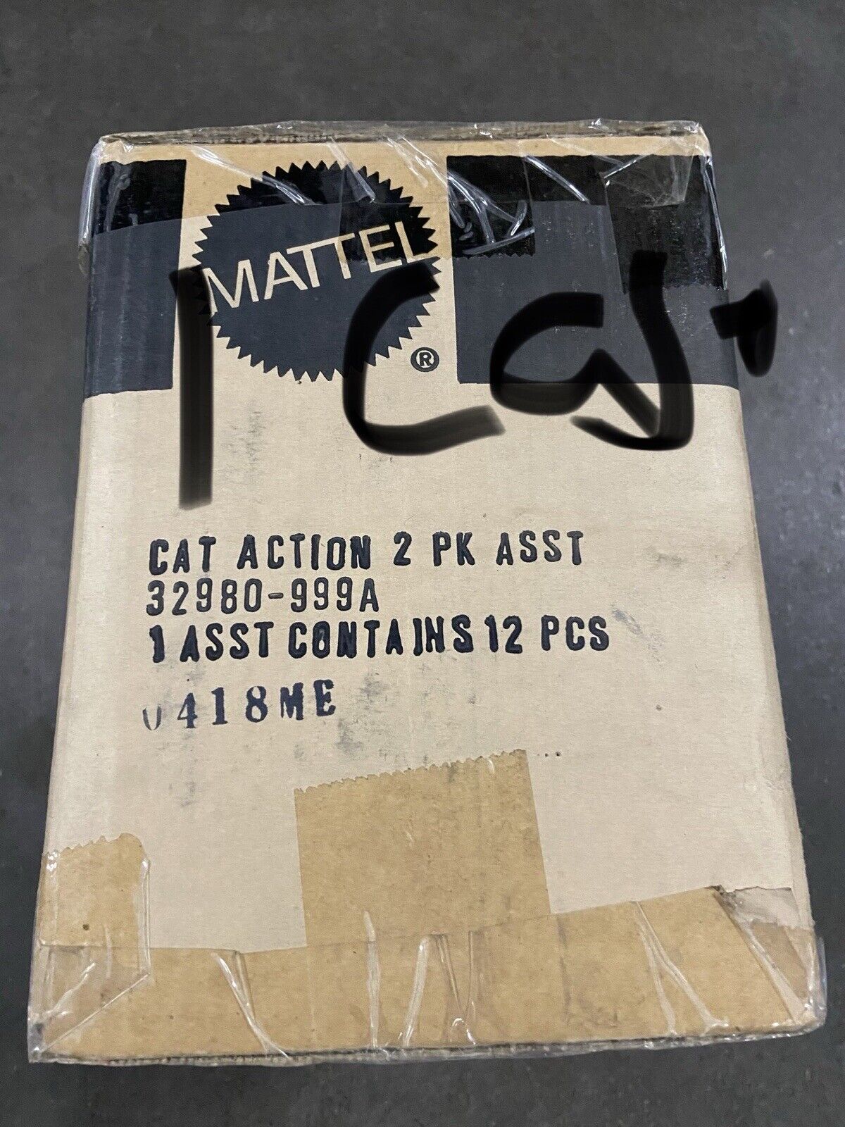  FACTORY SEALED CASE OF 2 PK ASST - Matchbox 32980-999a CAT ACTION 12 PCS