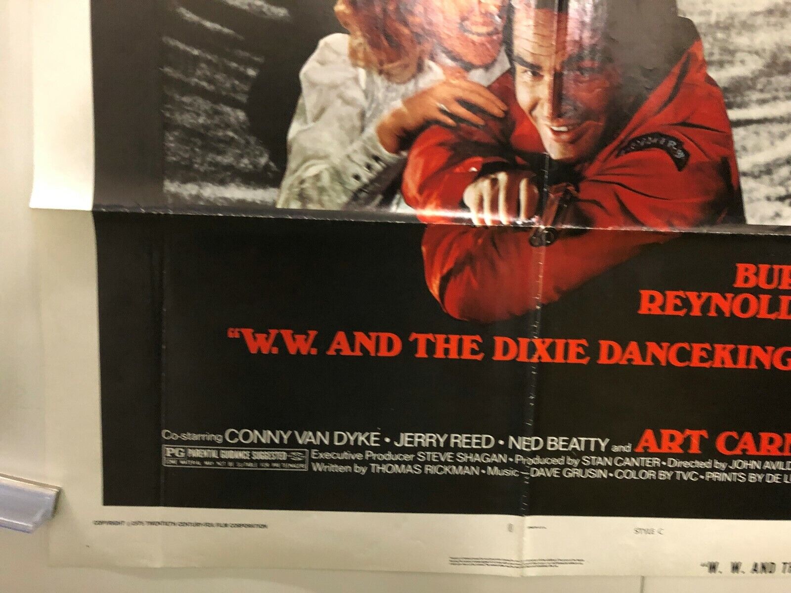 W.W. and the Dixie Dancekings (20th Century Fox, 1975) One Sheet (27" X 41").