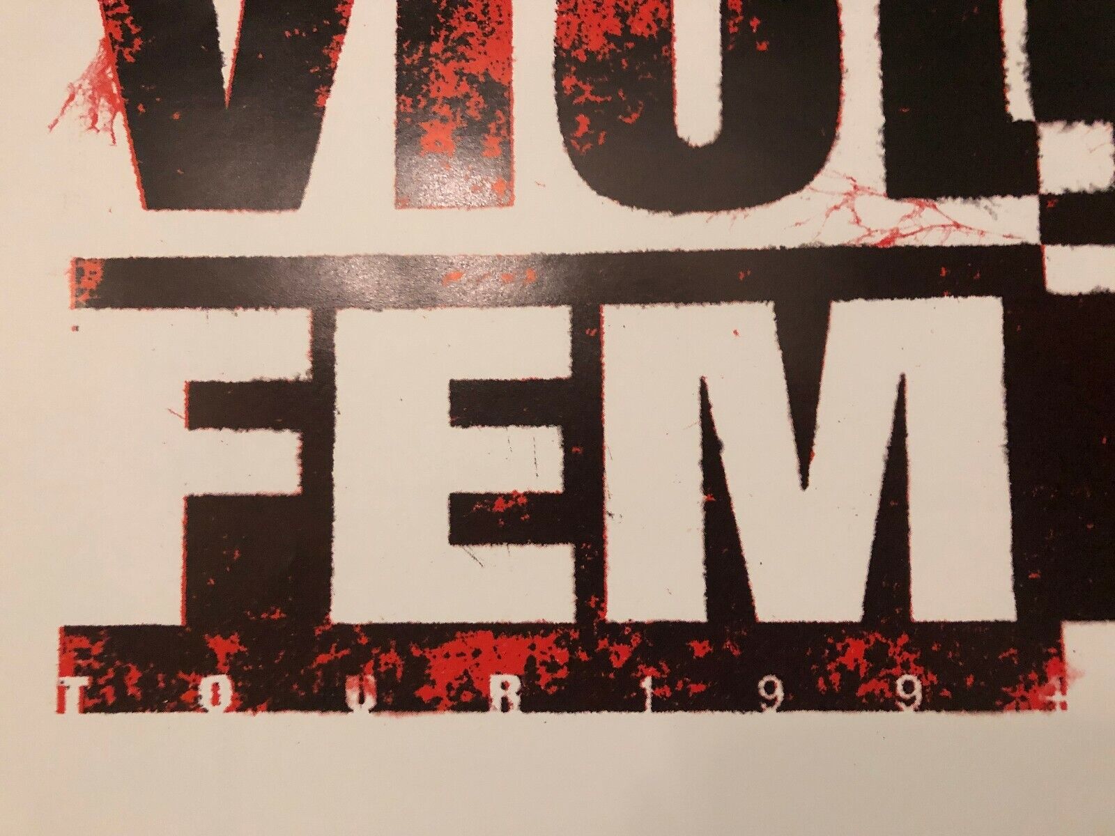 Violent Femmes Koln Concert Poster @ E Werk Classic Indie Punk Music Rock