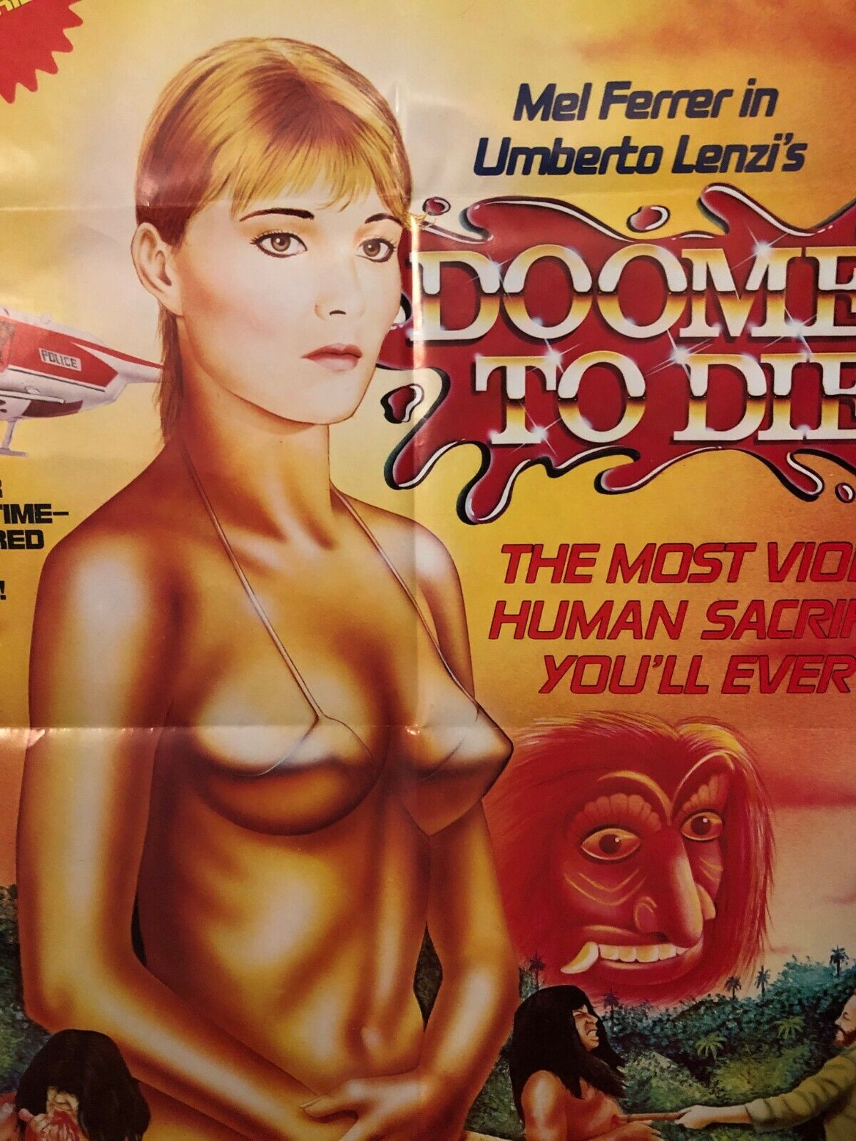 Doomed to Die (Continental, 1980). One Sheet (27" X 41"). Horror Movie Poster