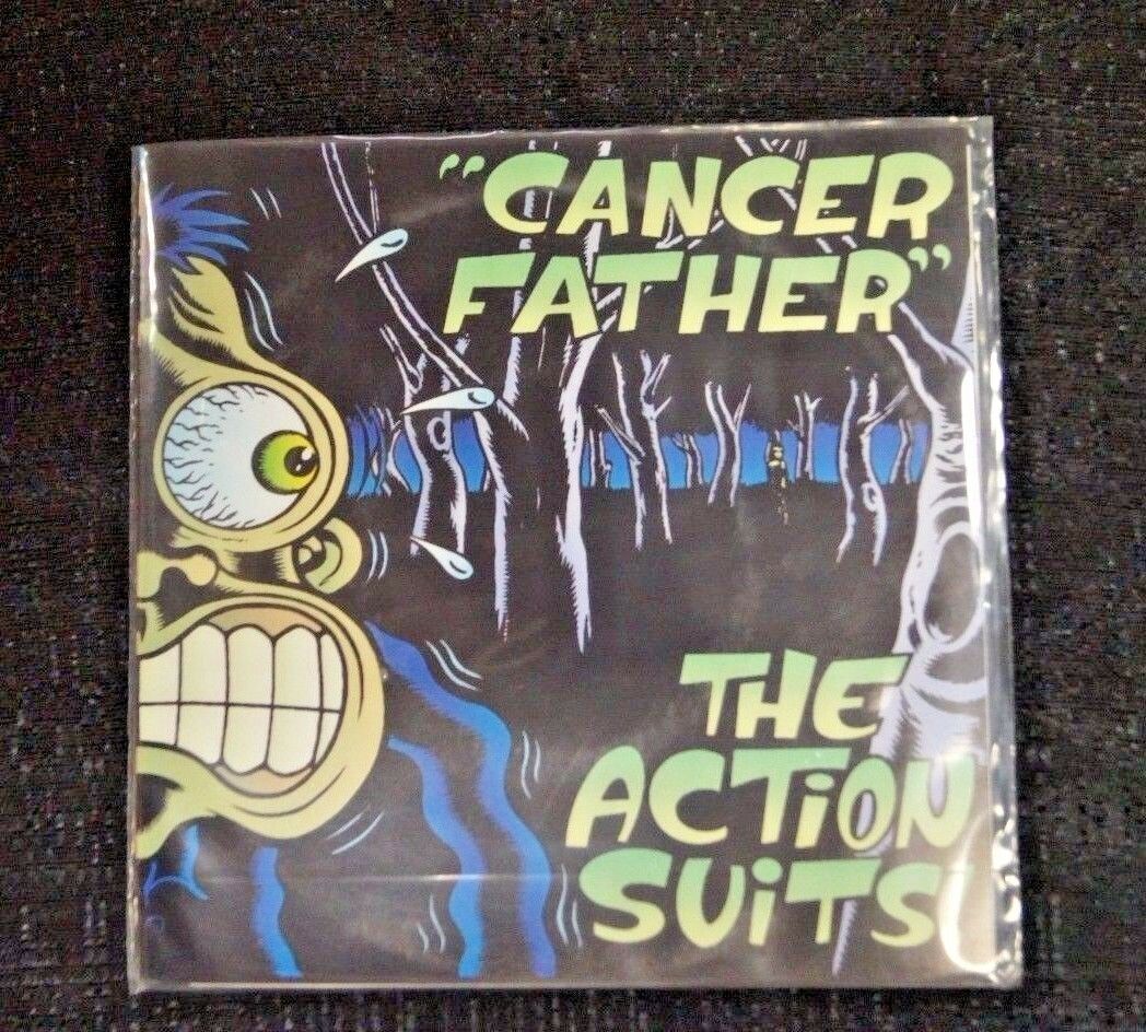 ACTION SUITS Cancer Father 7" Clear Vinyl MANS RUIN MR-037 Frank Kozik