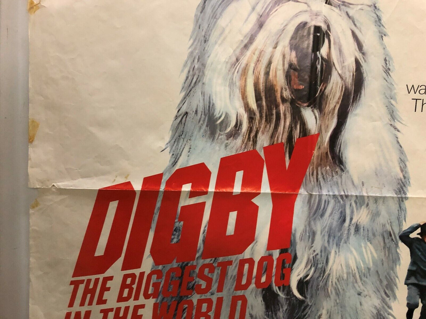 Digby, the Biggest Dog in the World (Cinerama Releasing, 1974). One Sheet 27x41