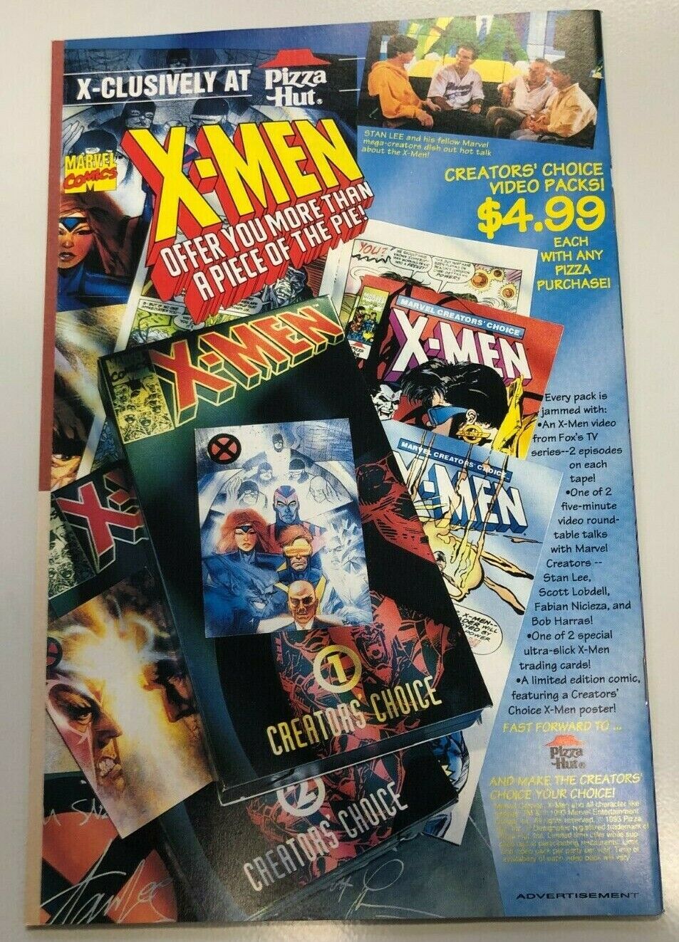 COMIC BOOK Marvel Comics The Uncanny X-Men 1994 #309 Direct Edition Classics