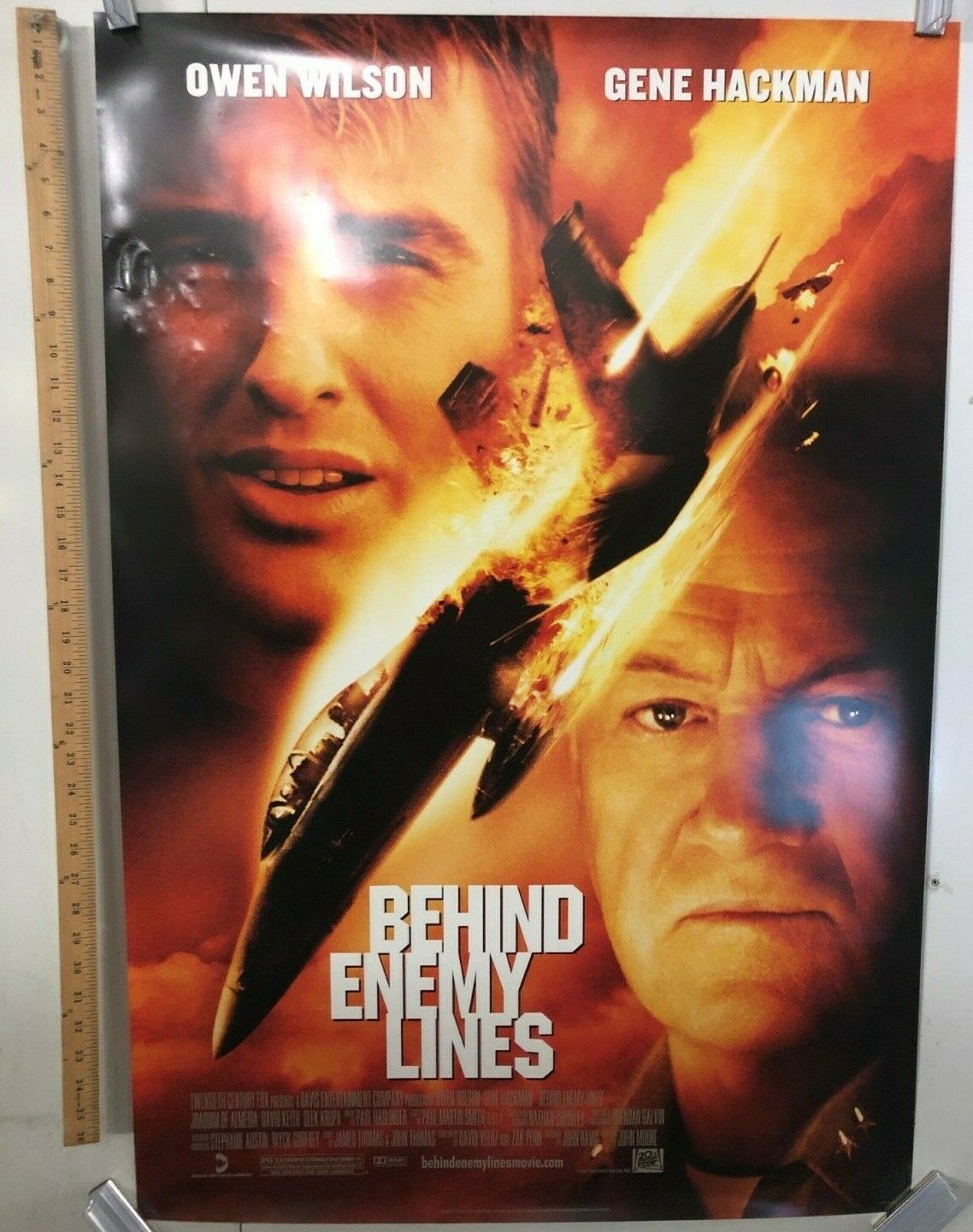 Behind Enemy Lines (20th Century Fox, 2001). One Sheet (27" X 40") DS. Poster