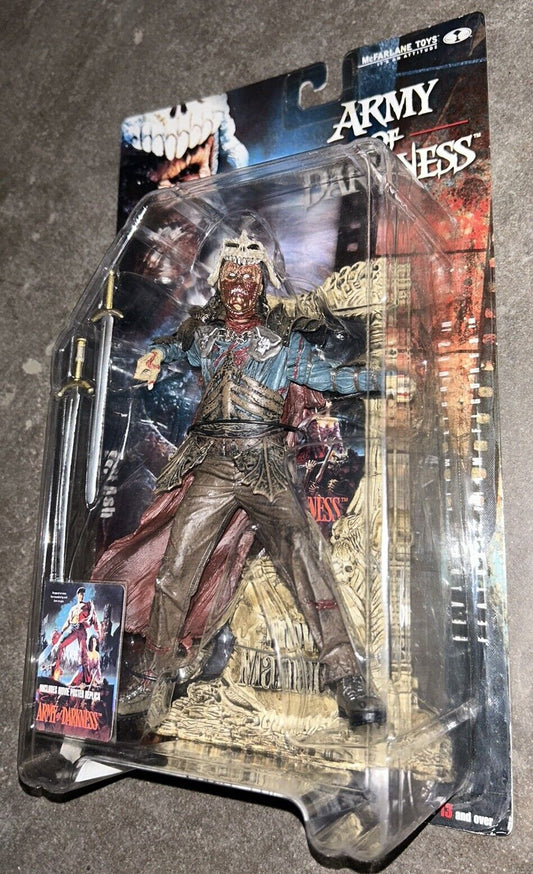 'Evil Ash' Mcfarlane Toys Army Of Darkness Action Figure Movie Maniacs 4 2001