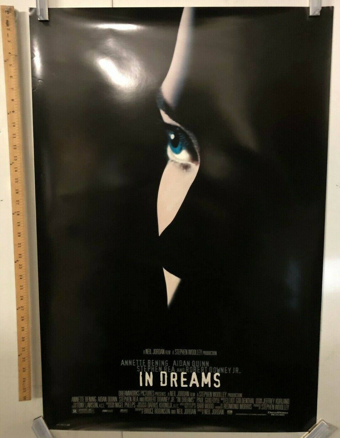 "In Dreams" Original Movie Promo Poster 1999 One Sheet 27x40 Thriller Dreamworks