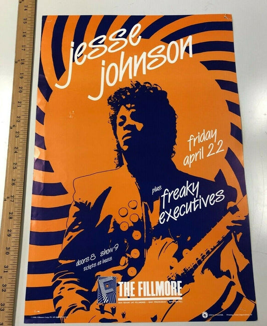 Bill Graham - 1988 - Jesse Johnson W/ The Freaky Executives @ The Fillmore 