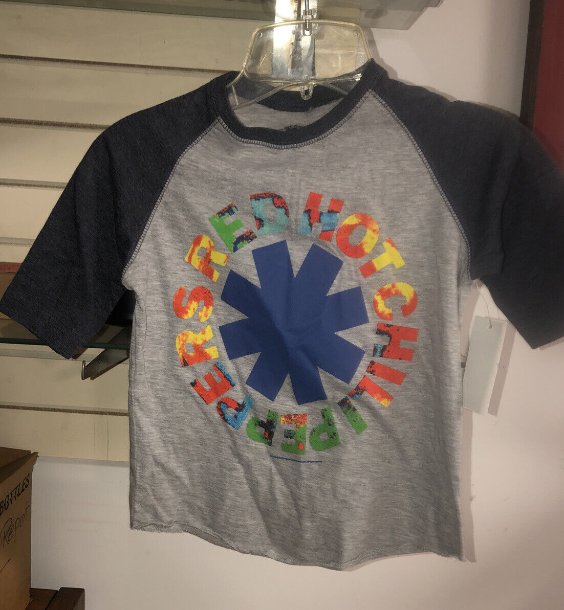 Vintage T Shirt - Red Hot Chili Peppers Size XS Gray Youth