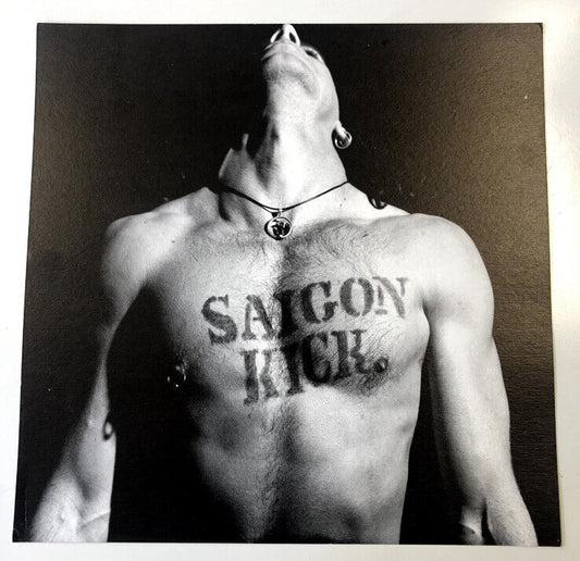 Vinyl Cover Style Poster: Saigon Kick Rare Poster Double Sided Original 1991