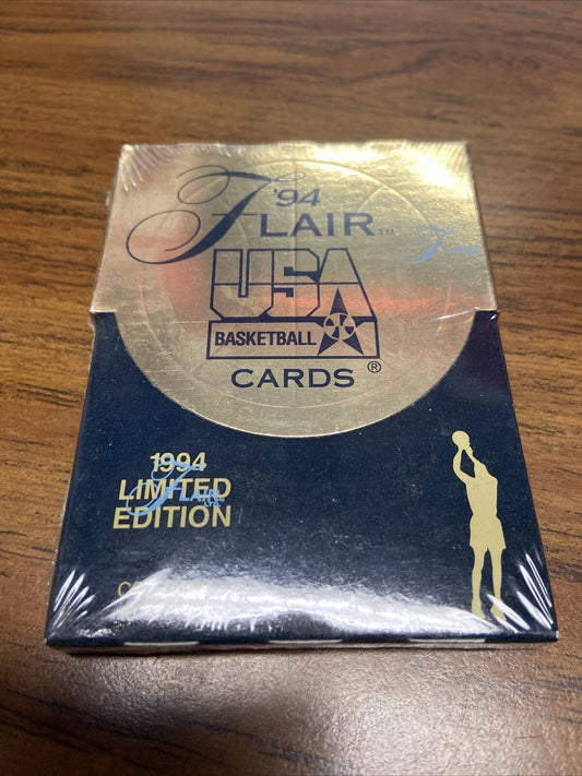 '94 FLAIR USA BASKETBALL Pack 10 Trading Cards NEW Sealed 1994 Shaquille O'Neal