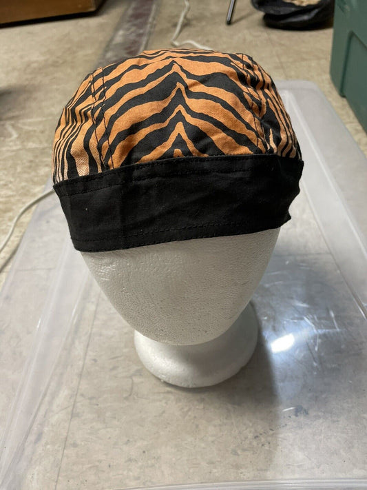 Animal Print Leopard Cheetah Spot Zebra Doo Rag Durags Headwrap Cap Biker Gear