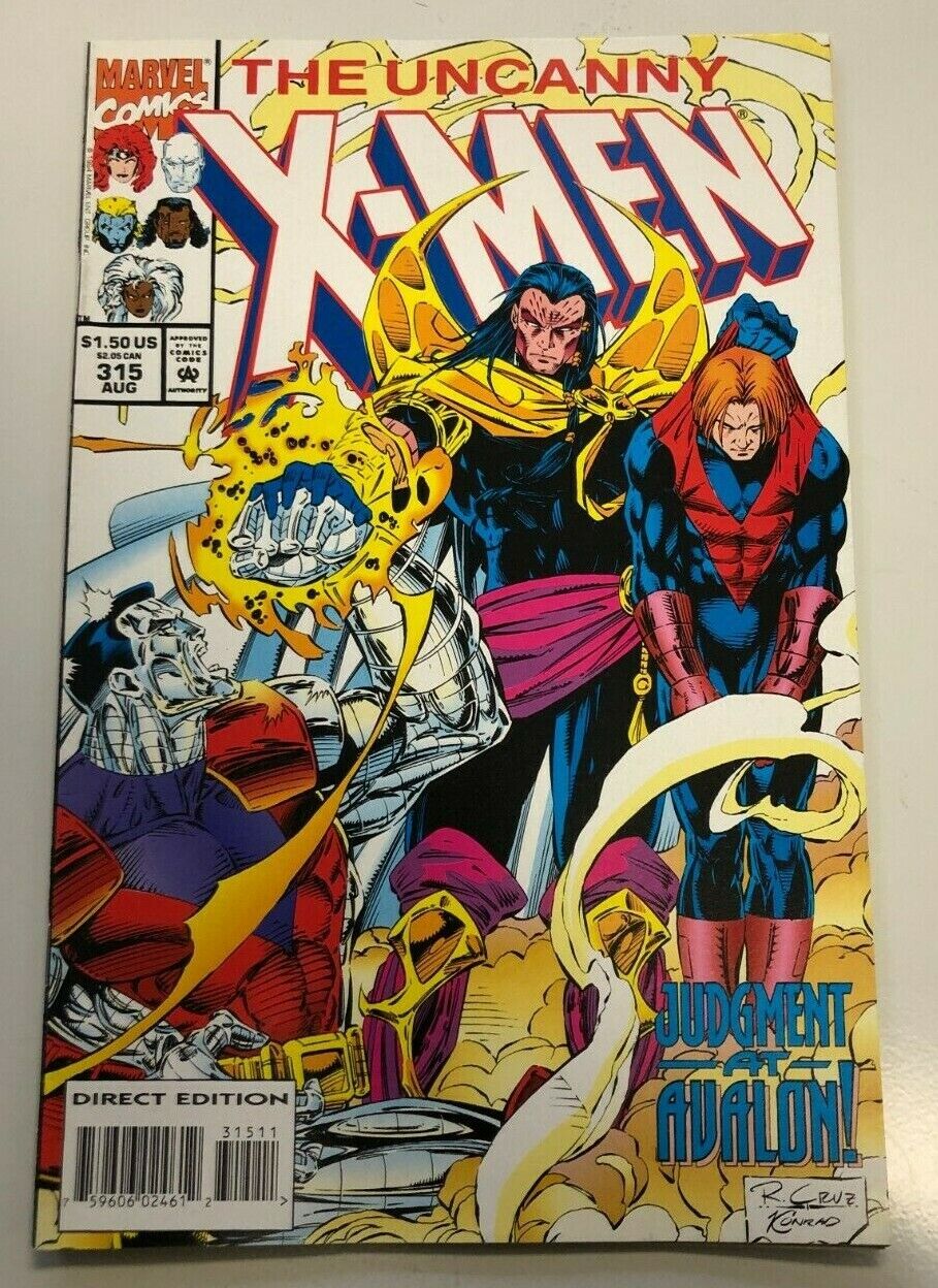 COMIC BOOK Marvel Comics The Uncanny X-Men 1994 #315 Judgement At Avalon Direct