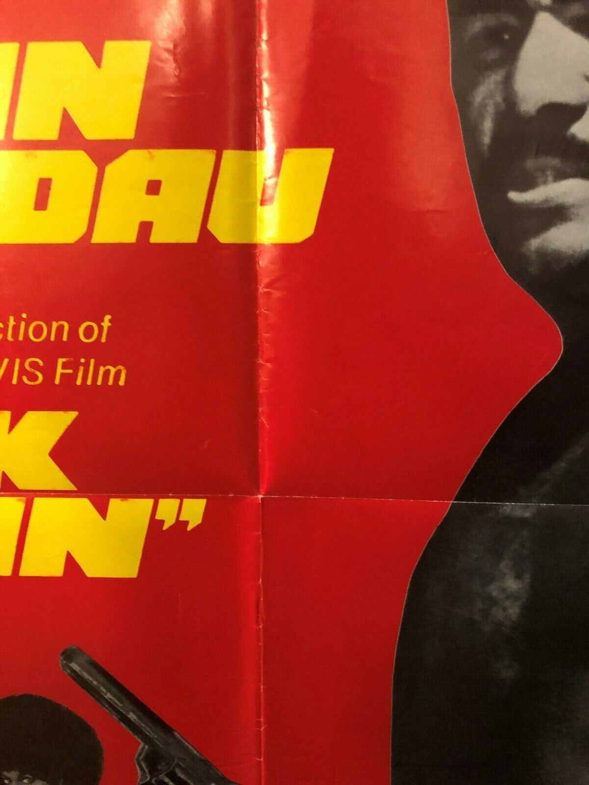 Black Gunn Columbia 1972 One Sheet 27" X 41" Blaxploitation Movie Poster