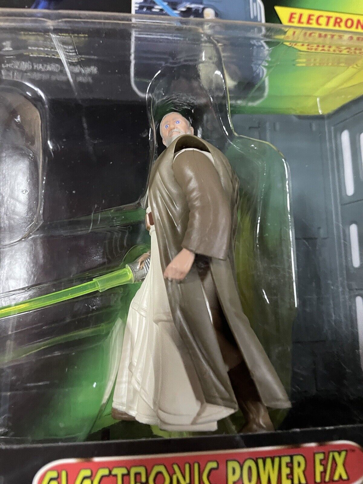 1996 HASBRO - KENNER STAR WARS ELECTRONIC POWER F/X BEN OBI-WAN KENOBI FIGURE