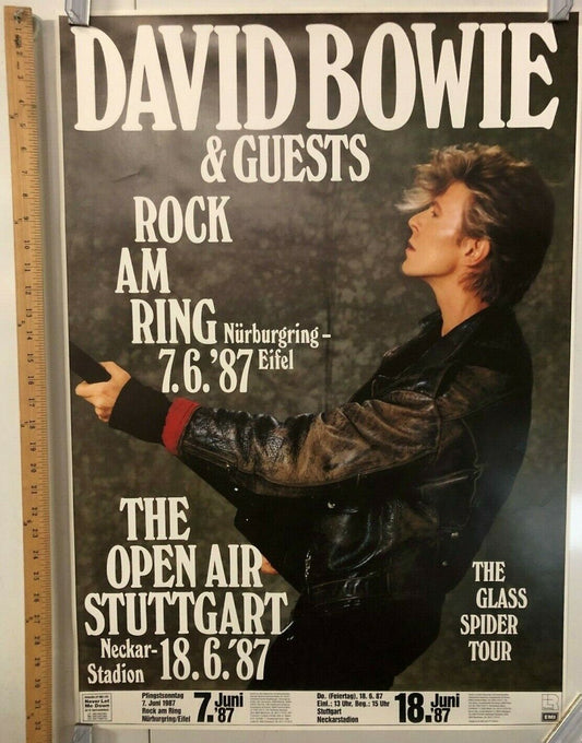 David Bowie The Glass Spider Tour 1987 Legends Of Rock And Roll German Promo