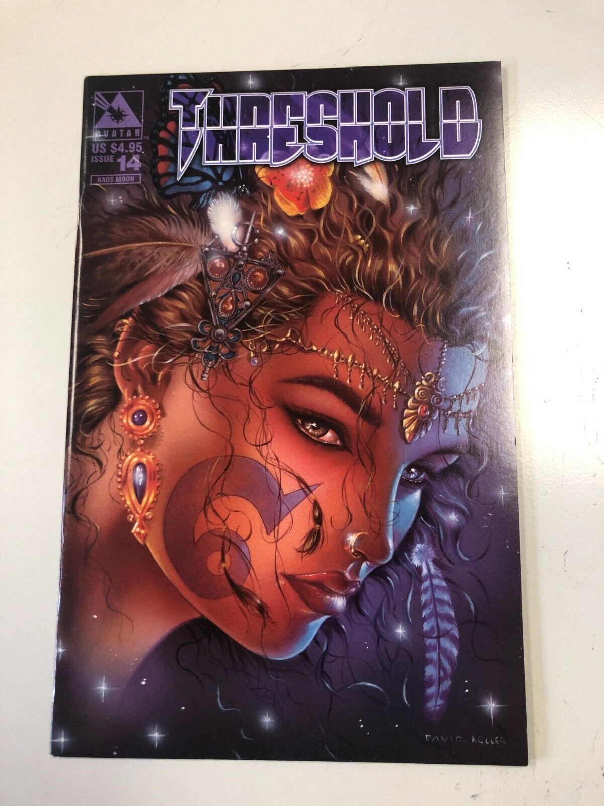 Avatar Press Threshold Kaos Moon Issue #14 Sensual Women Feminism Nerdy