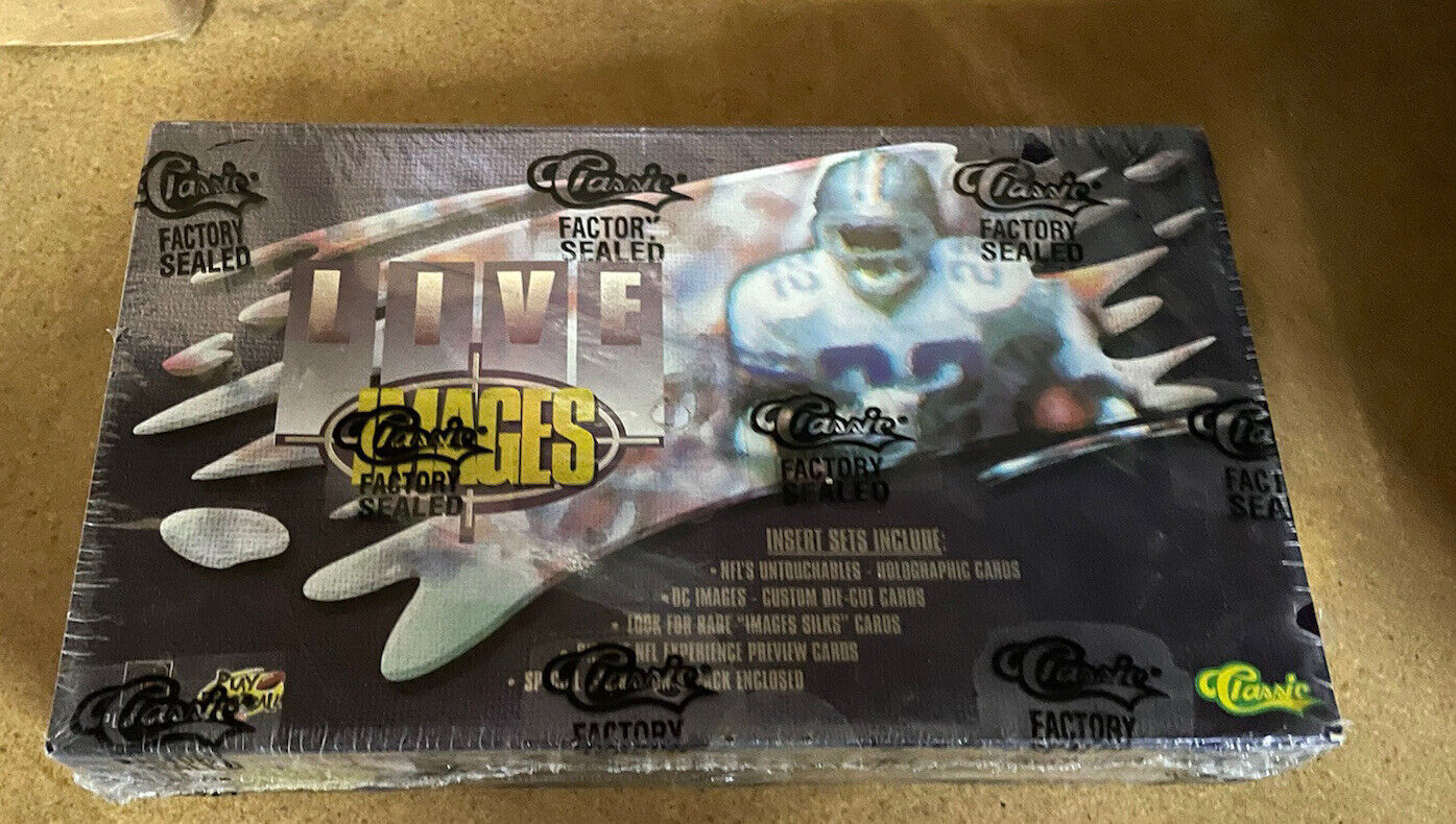 1995 Images Live Retail Box 24 ct 6 crds per pack Martin, Collins Rookies Stars