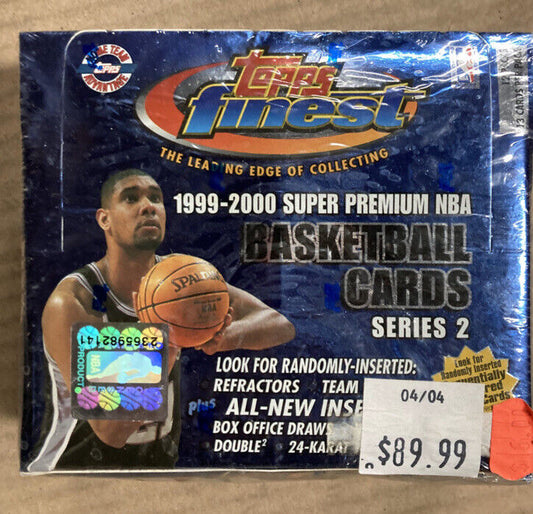 1999/00 Topps Finest Series 2 Basketball Jumbo Box Andre Miller Only 1 On eBay