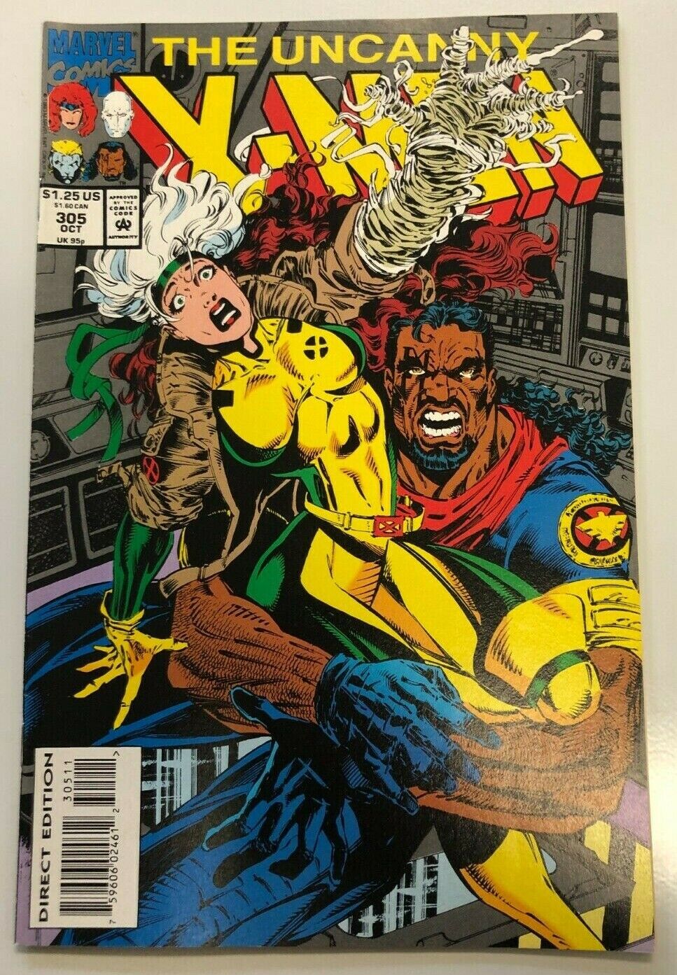 COMIC BOOK Marvel Comics The Uncanny X-Men 1993 #305 Direct Edition Classics