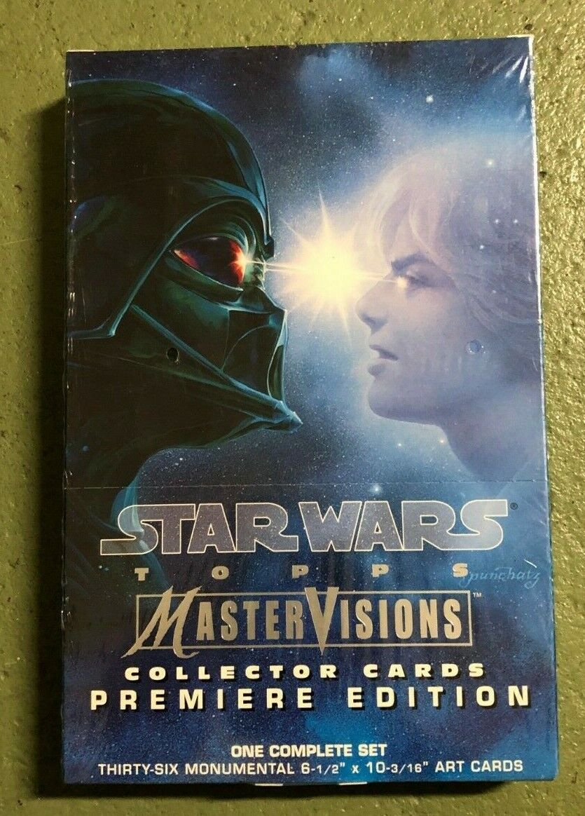 FACTORY SEALED Topps Star Wars Master Visions Collector Cards Premiere Edition