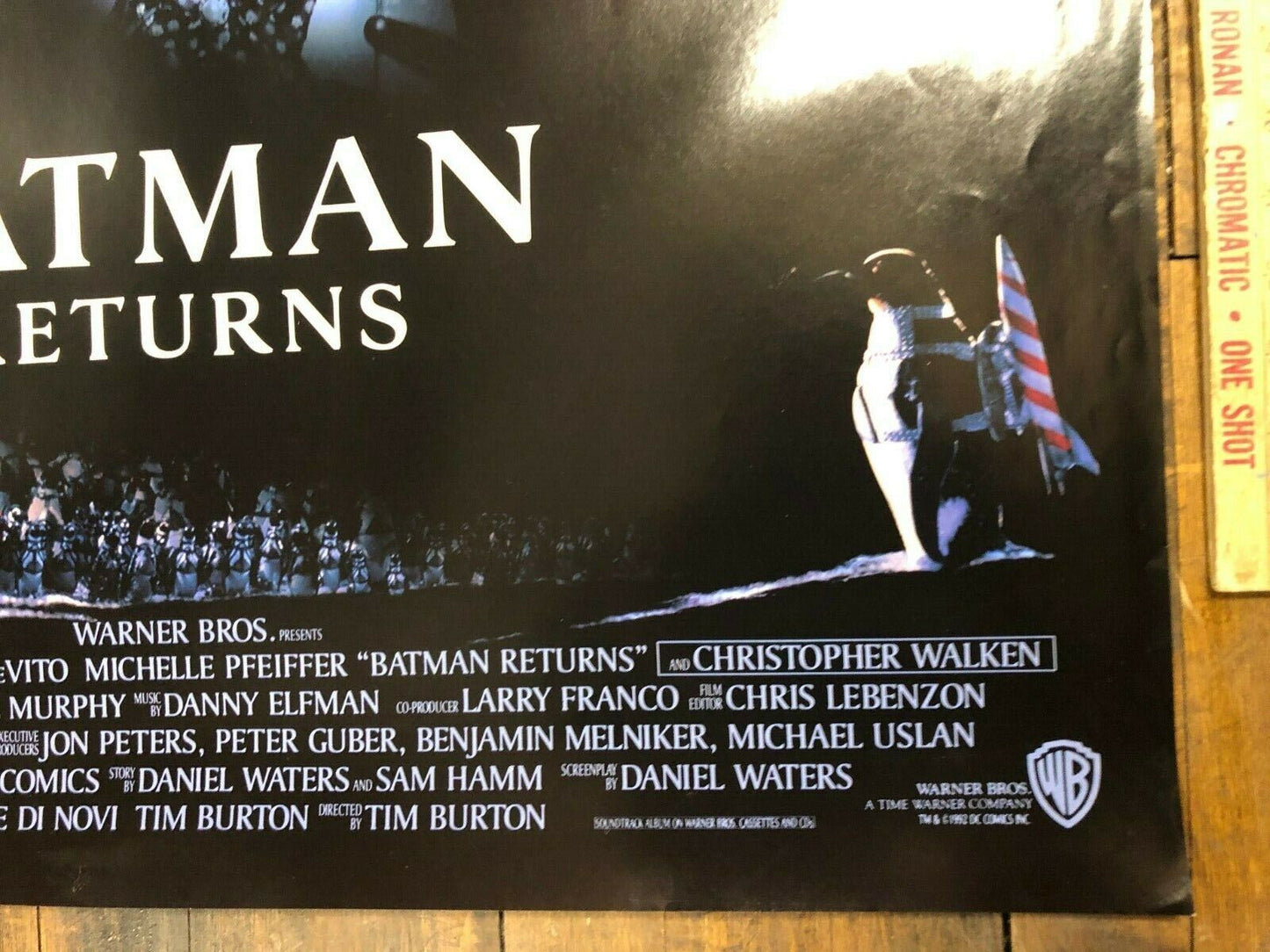 Batman Returns (Warner Brothers, 1992). One Sheet (27" X 41"). Michael Keaton SS