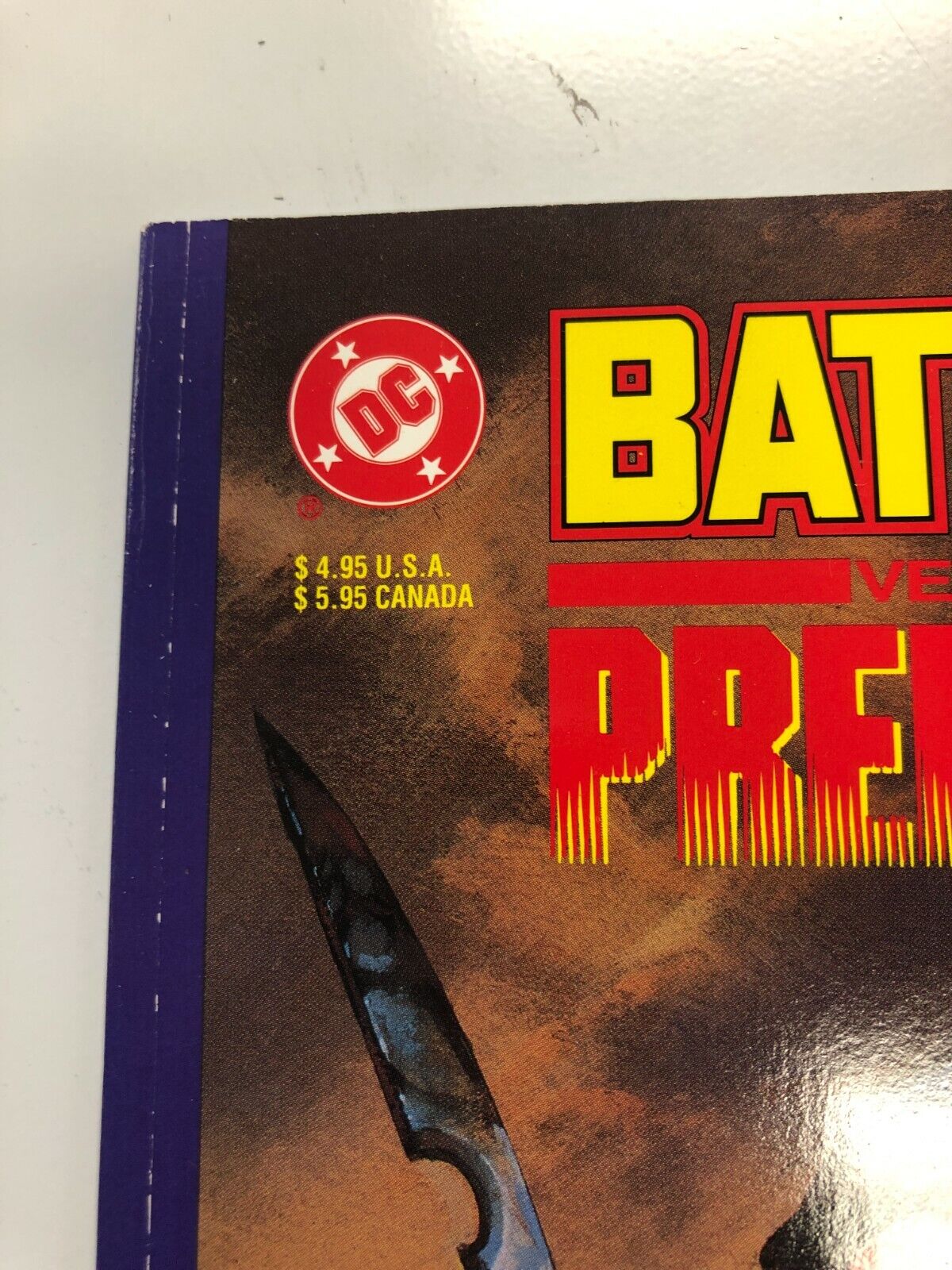 DC Comics Batman Versus Predator (#1 Only) Of 3 Iconic Sci Fi Thriller Battles