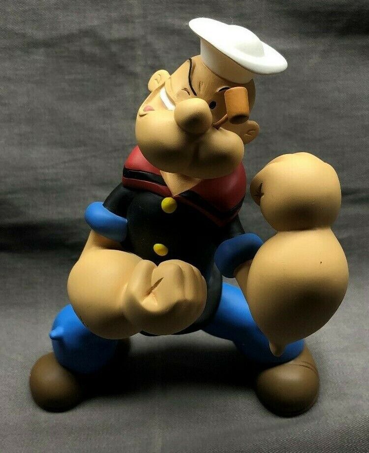 Extremely Rare Popeye Fight pose Leblon Delienne Figurine LE 683 of 1500 Statue