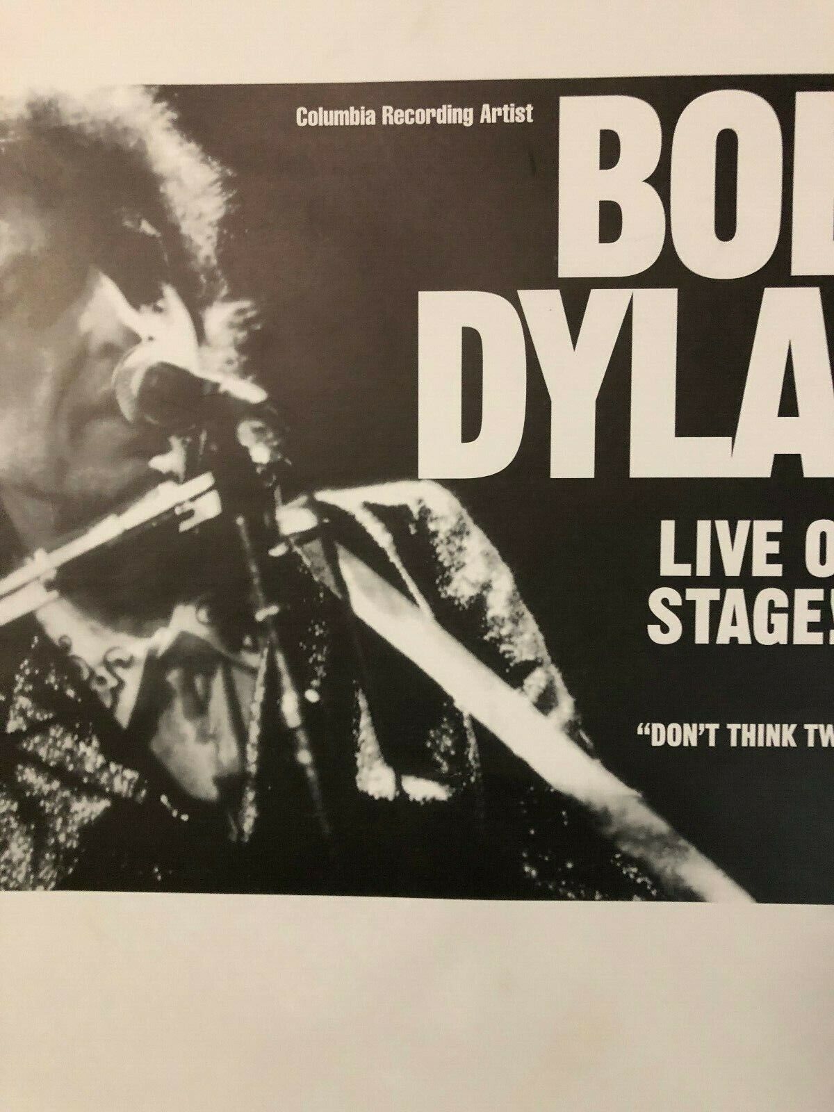 Bob Dylan German Concert Poster 1998 In Essen @ Grugahalle Folk Rock Classic