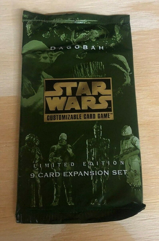 1997 Decipher Inc. SINGLE PACK Star Wars CCG LTD EDTN Expansion Pack Dagobah 