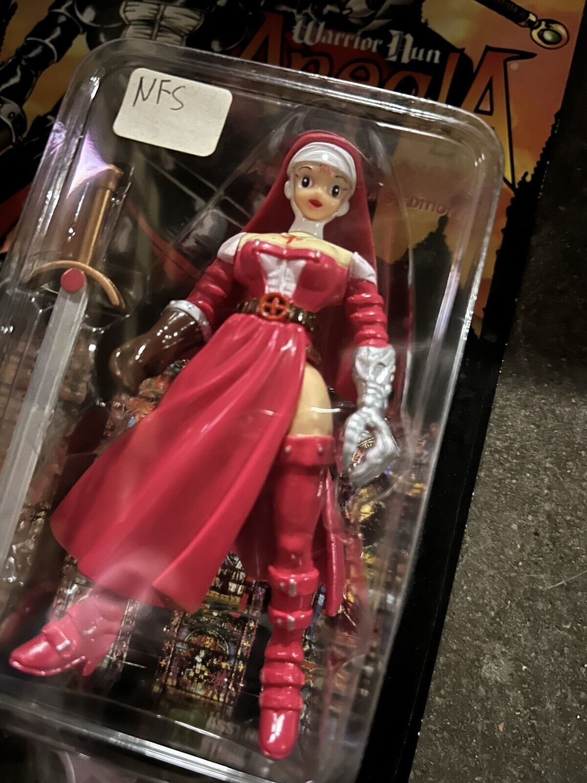 Warrior Nun 'Areala' The Anime Special Collector's Edition RED 1997 AP Toys