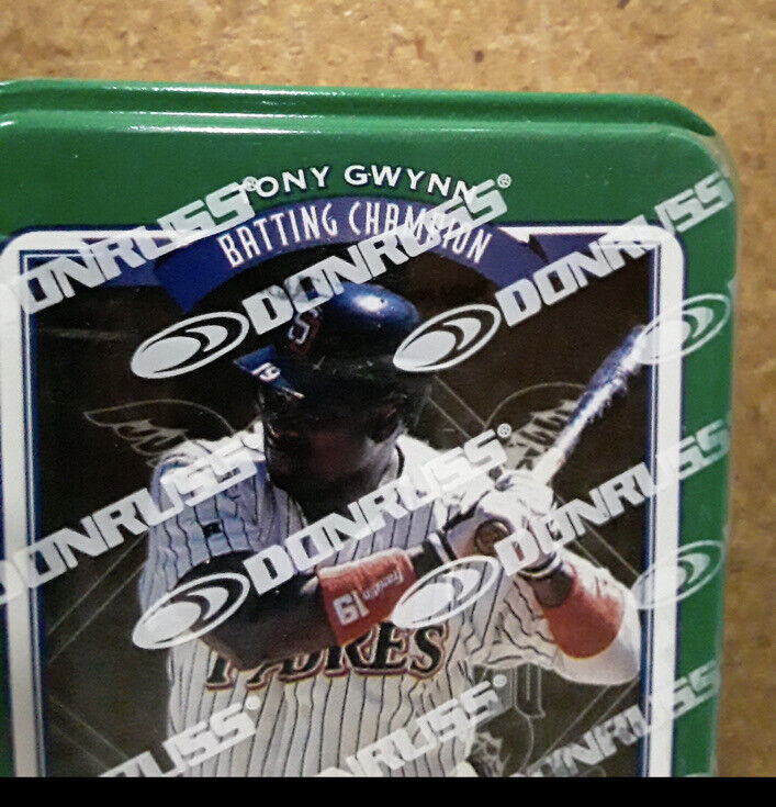 1998 DONRUSS PREFERRED Tony Gwynn SD Padres SEALED GREEN TIN 