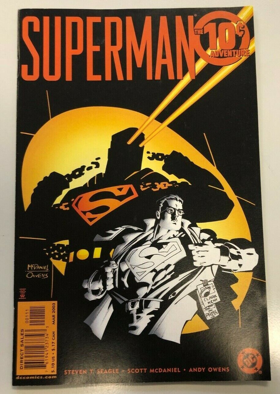 COMIC BOOK DC Comics Superman "The 10 Cent Adventure" 2003 Direct Sales Mcdaniel