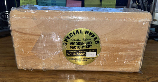 1996 Upper Deck Baseball Wood Box Trading Card Factory Sealed Set 4296/5000