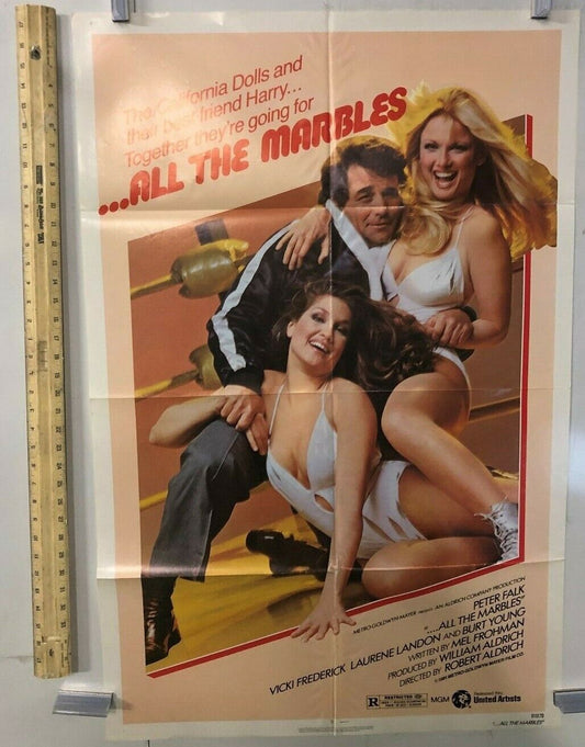 ...All the Marbles (United Artists, 1981). One Sheet (27" X 41"). Comedy