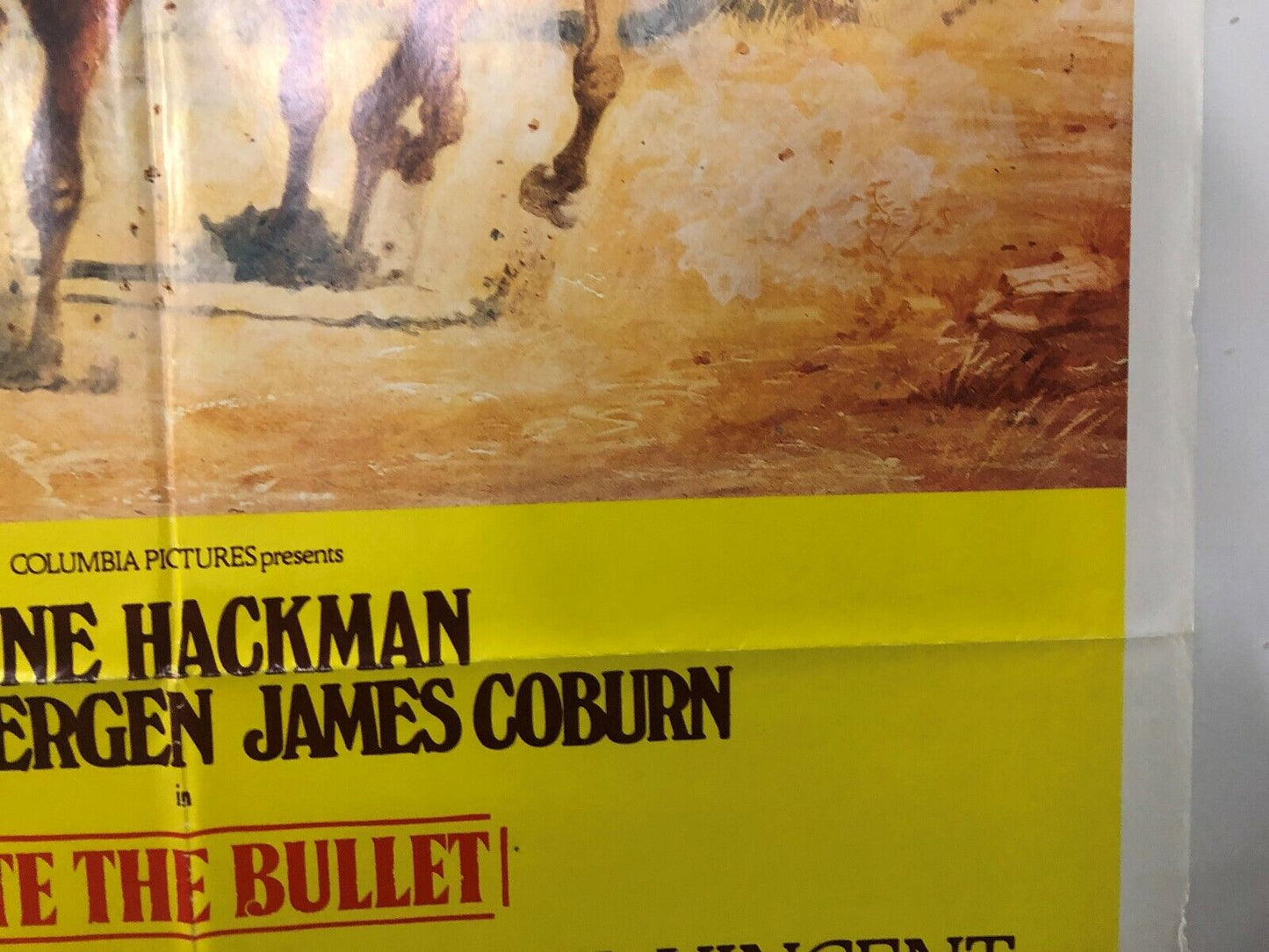 Bite the Bullet (Columbia, 1975). One Sheet (27" X 41"). Western