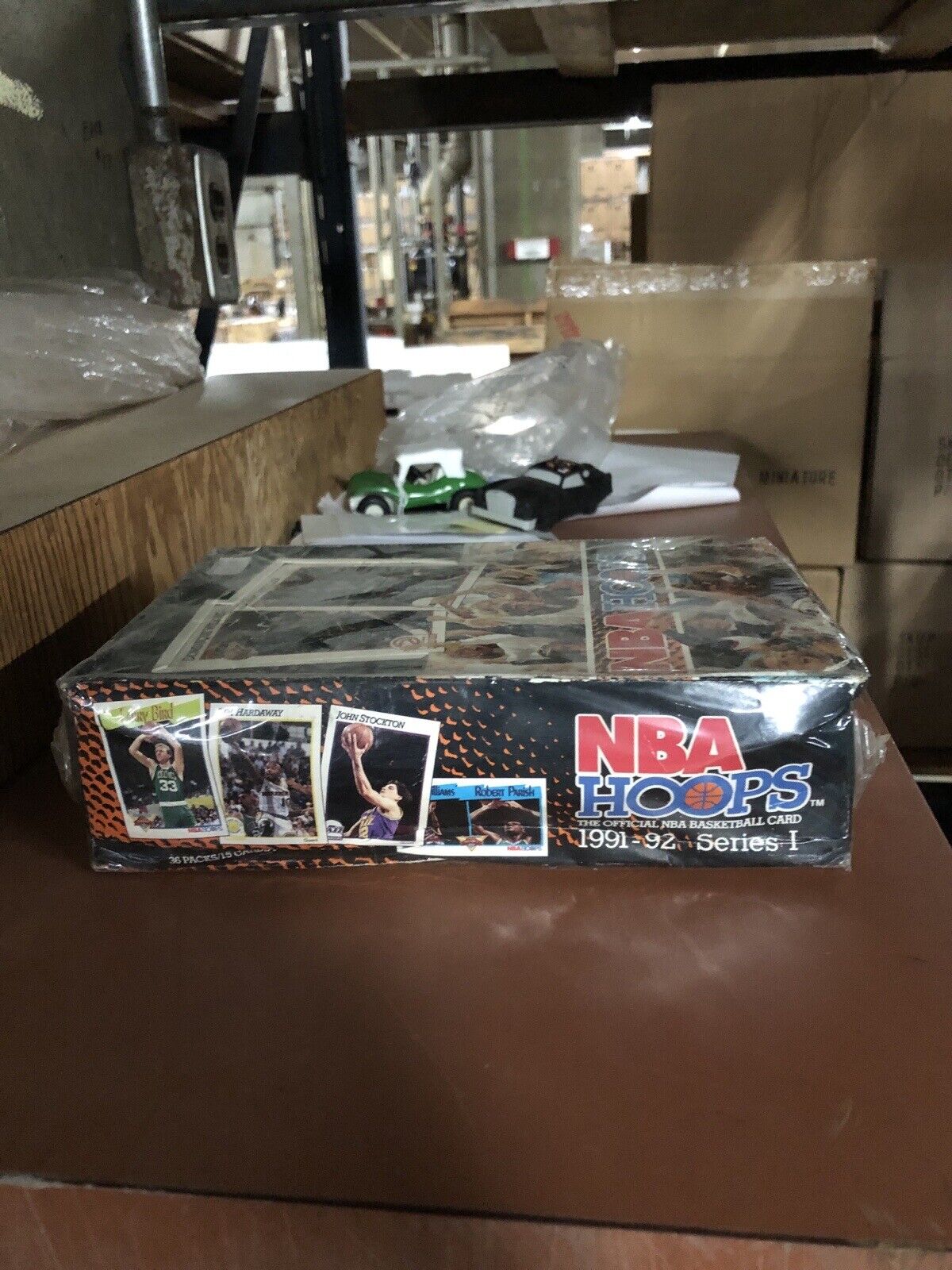 1991 NBA Hoops Series 1 Unopened Factory Sealed Wax Box - 36 Packs / Jordan