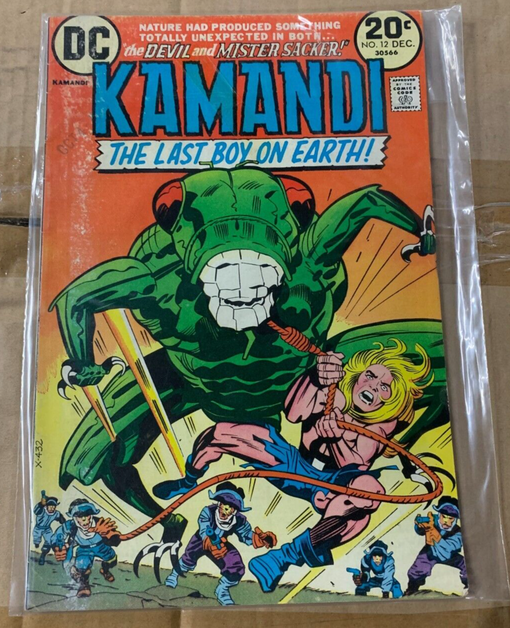 DC Comics "Kamandi: The Last Boy On Earth" #12 (1973) Jack Kirby Mike Royer