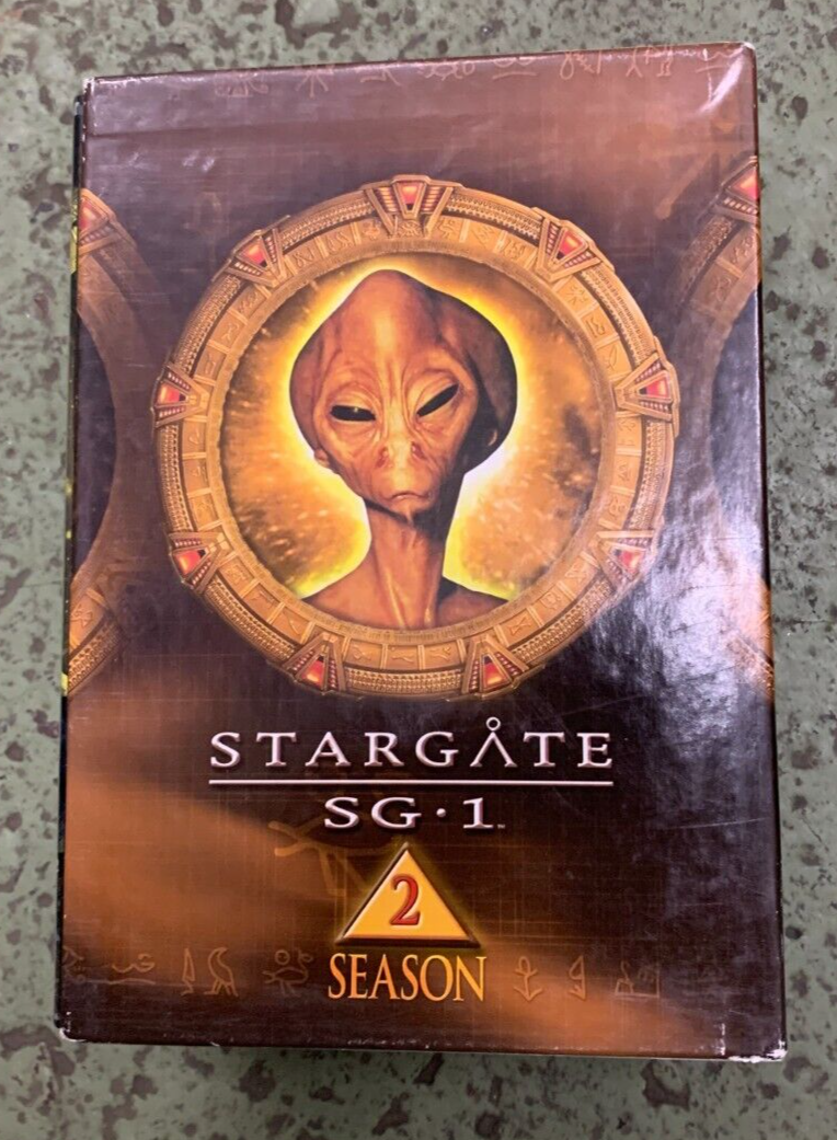 DVD BOX SET Stargate SG-1 Season 2 MGM 2002 Atlantis Sci Fi Aliens