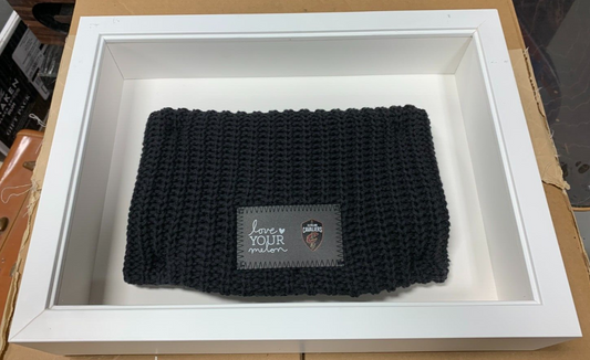 FRAMED Love Your Melon x Cleveland Cavaliers Black Knit Beanie Lebron James NBA