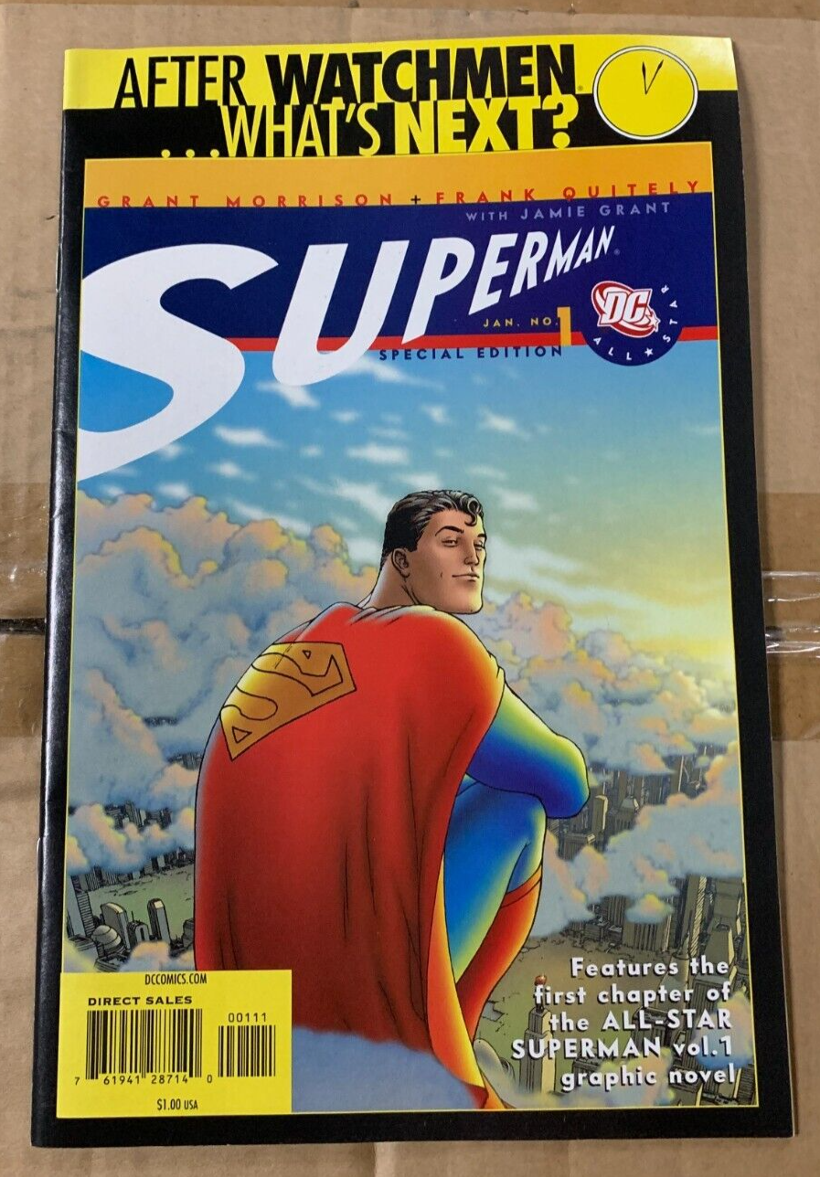 DC Comics "All Star Superman" (2009 Special Edition) #1 Frank Quitely Clark Kent