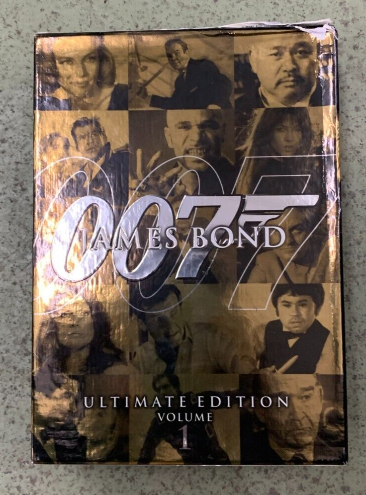 "007 James Bond" Ultimate Edition Volume 1 Box Set DVD's 2006 Goldfinger Action