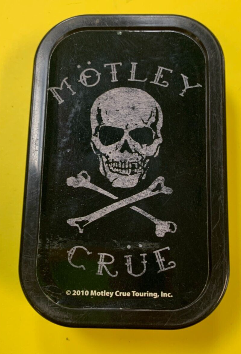 2010 Motley Crue Butane Lighter White Motley Crue Touring Inc. Hair Metal Glam