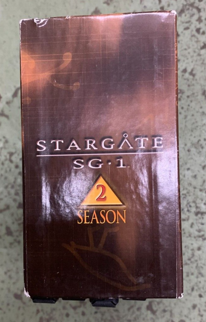 DVD BOX SET Stargate SG-1 Season 2 MGM 2002 Atlantis Sci Fi Aliens