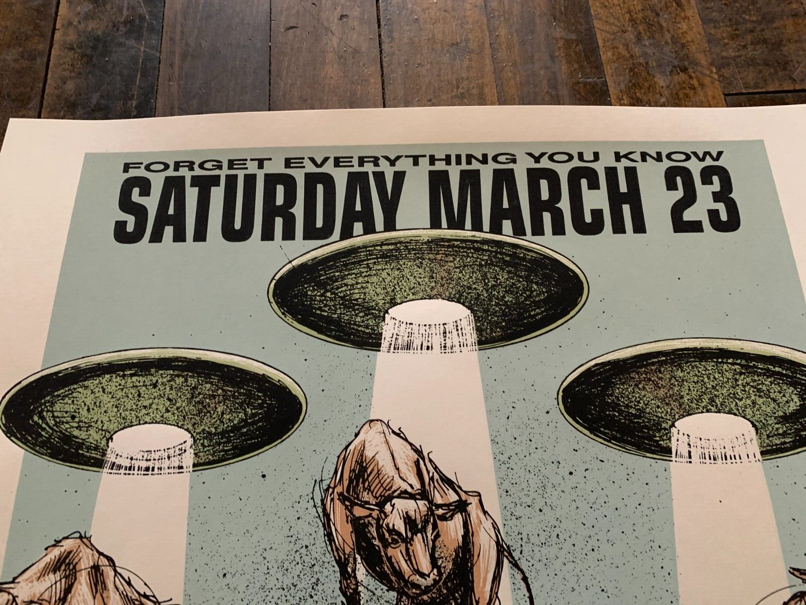 Derek Hess - 1996 - Today Is The Day Concert Poster S&N @ Empty Bottle Chicago