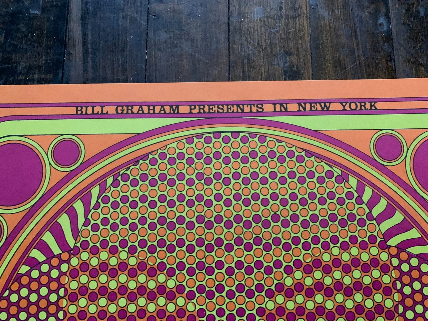 Bill Graham - 1987 - 2nd Printing Jimi Hendrix Experience @ Fillmore East Legend