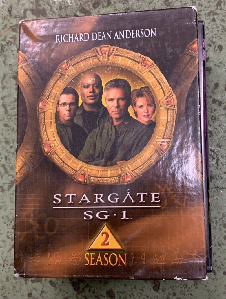 DVD BOX SET Stargate SG-1 Season 2 MGM 2002 Atlantis Sci Fi Aliens