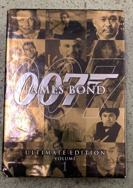 "007 James Bond" Ultimate Edition Volume 1 Box Set DVD's 2006 Goldfinger Action