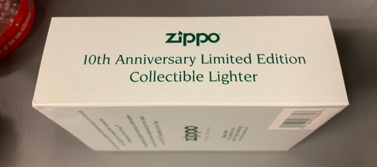 VINTAGE Zippo Boxed Set "Mysteries Of The Forest" 10th Anniversary Jaguar NIB